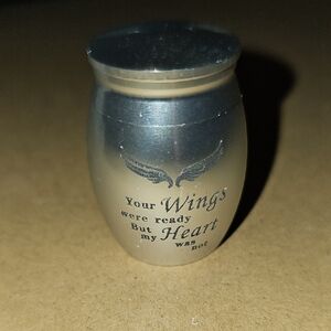 Silver Memorial Keepsake Urn Pets